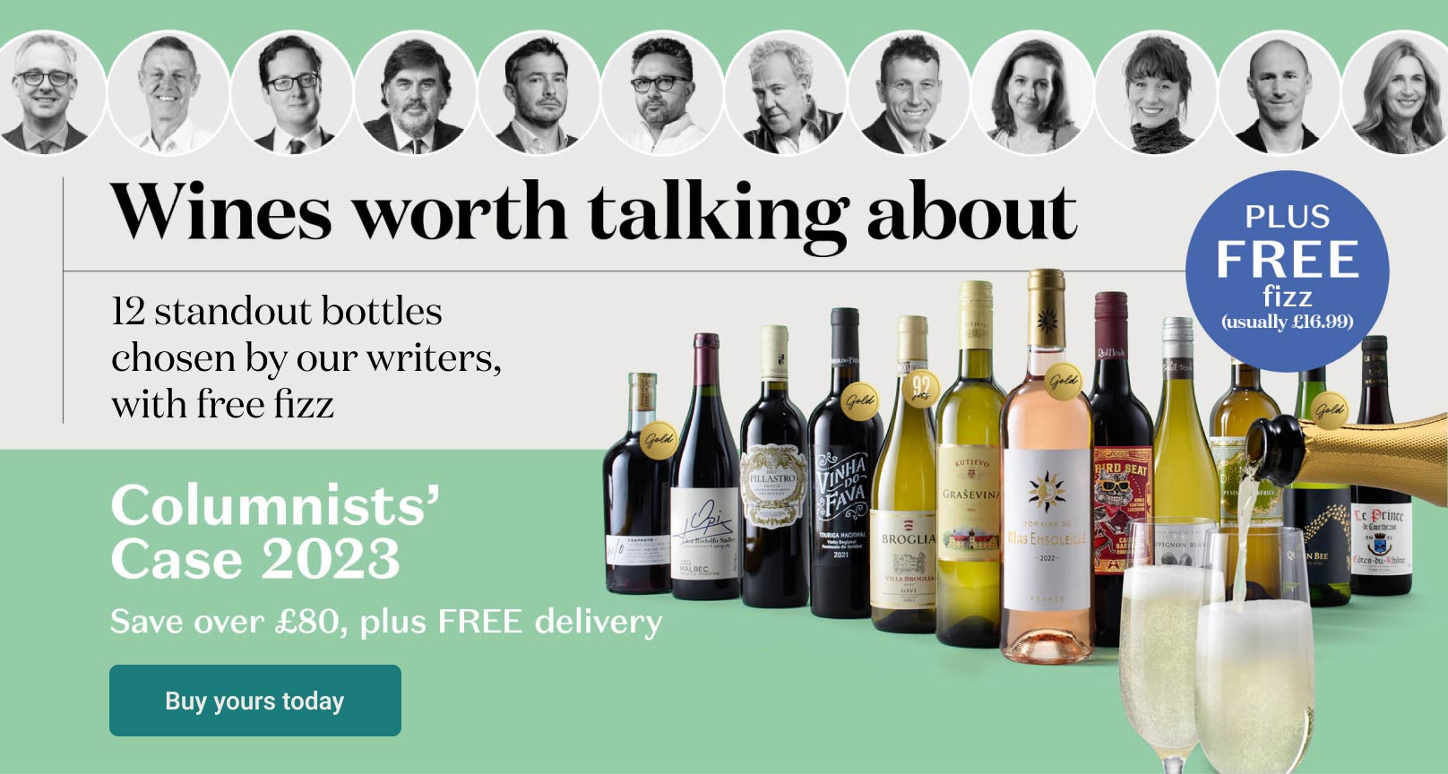 12 standout bottles chosen by our writers, with free fizz
