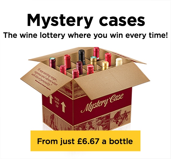Mystery cases The wine where you win every time!. From JUST £6.67 a bottle