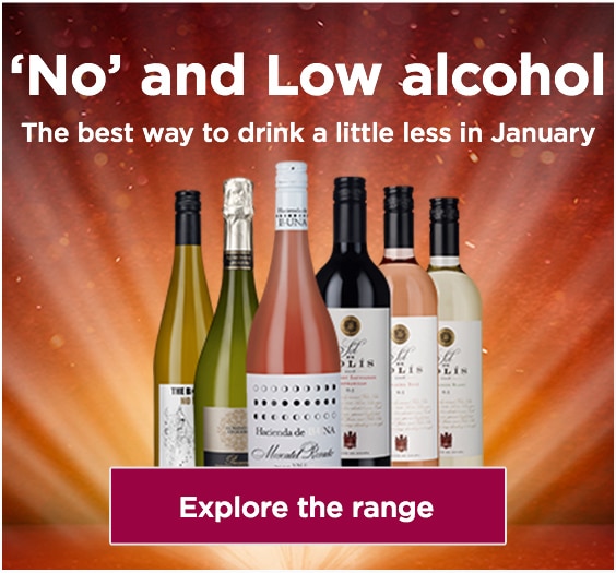 ‘No’ and ‘Low’ wines. The best way to drink a little less in January