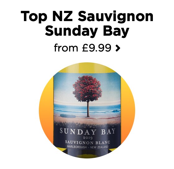 Top NZ Sauvignon Sunday Bay from £9.99