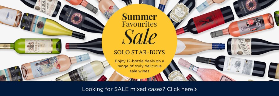 Summer Favourites Sale. Solo star-buys. Enjoy 12-bottle deals on a range of truly delicious sale wines