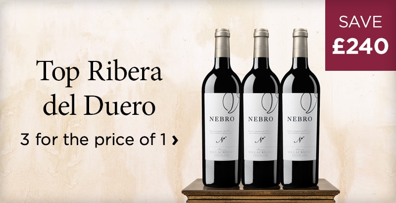 Top Ribera del Duero - 3 for the price of 1 - The purest and freshest you’ll find - £240