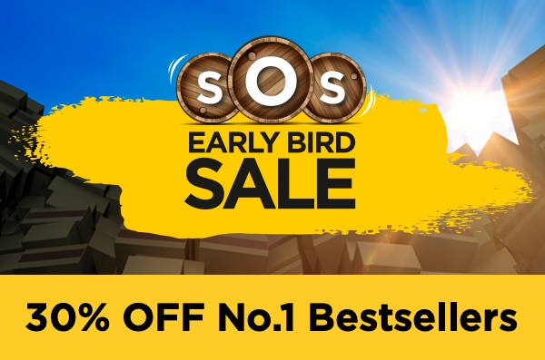 SOS Early Bird Sale - 30% OFF No.1 Bestsellers