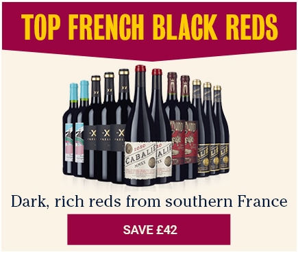 Top french black reds - dark, rich reds frm southern France - Save £42