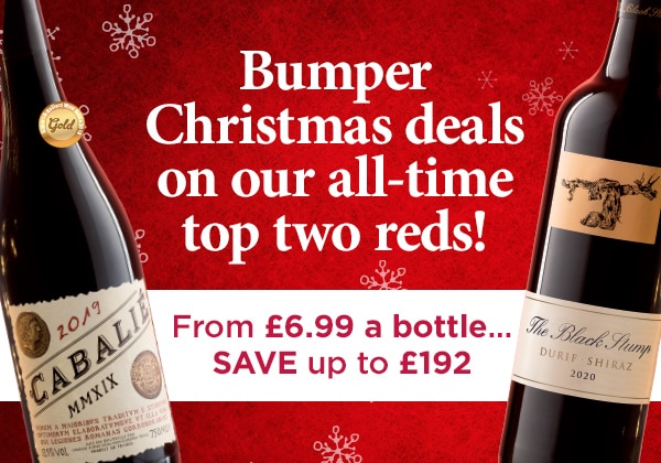 Bumper Christmas deals on our all-time top two reds!