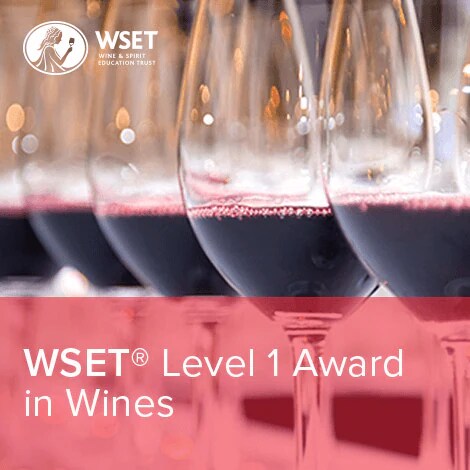 Wine School - WSET Level 1 in Wines March 2024, ONLINE 