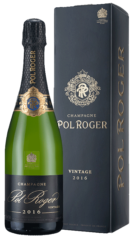 Champagne Pol Roger Vintage Brut (in gift box) 2016 Champagne Pol Roger Vintage Brut (in gift box) 2016