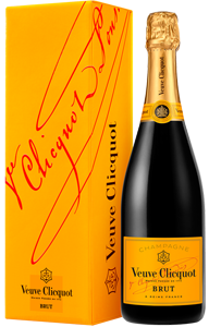 Champagne Veuve Clicquot Yellow Label Brut (in gift box) NV