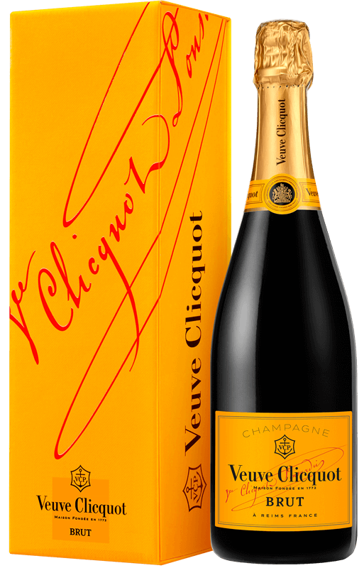 Champagne Veuve Clicquot Yellow Label Brut (in gift box) NV