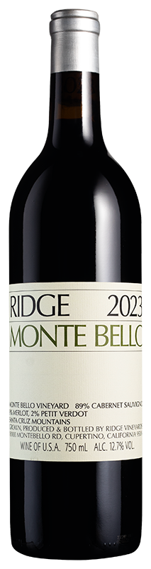 Ridge Monte Bello 2023 Ridge Monte Bello 2023
