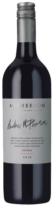 Andrew McPherson Family Series Andrew's Shiraz 2016 Andrew McPherson Family Series Andrew's Shiraz 2016