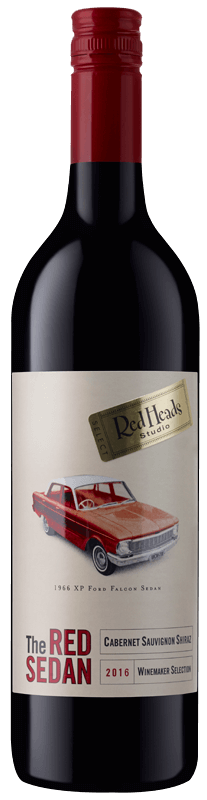 RedHeads The Red Sedan Cabernet Shiraz 2016 RedHeads The Red Sedan Cabernet Shiraz 2016