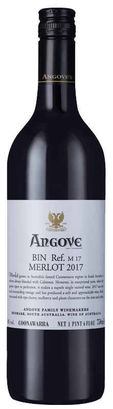Angove Merlot 2017 Angove Merlot 2017