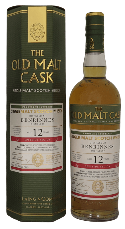 Old Malt Cask Benrinnes 12-year-old Sherry Cask Whisky (70cl) 2004