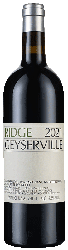 Ridge Geyserville Ridge Geyserville