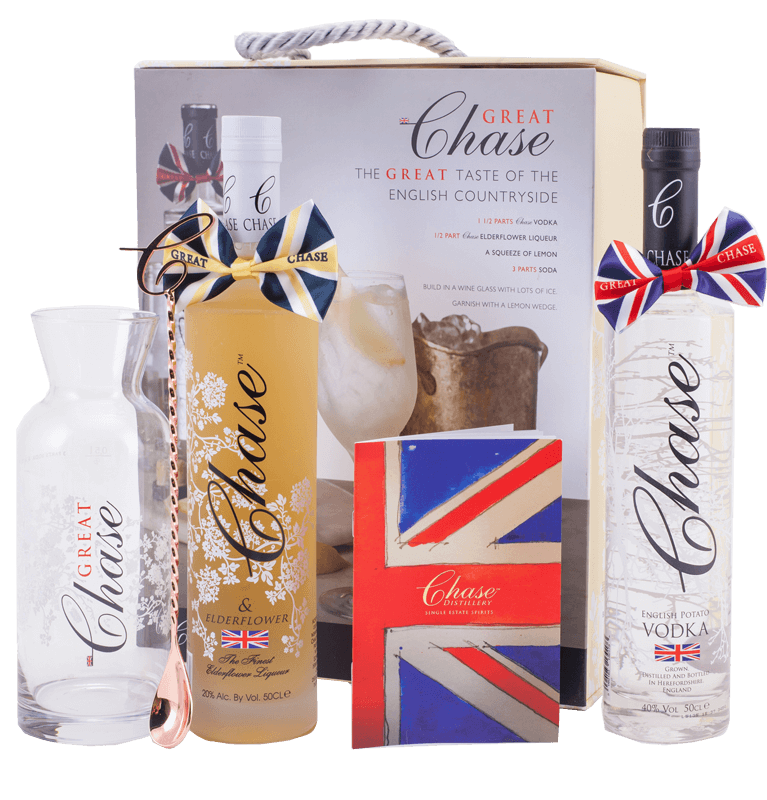 Chase Vodka Gift Set (2x50cl) Chase Vodka Gift Set (2x50cl)