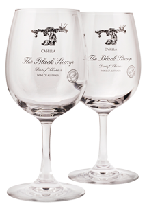 Black Stump wine glasses (set of 2)