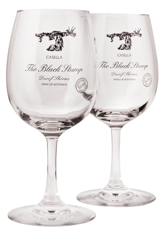 Black Stump wine glasses (set of 2) SI Black Stump wine glasses (set of 2) SI