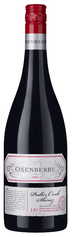 Oxenberry Pedler Creek McLaren Vale Shiraz 2018 Oxenberry Pedler Creek McLaren Vale Shiraz 2018