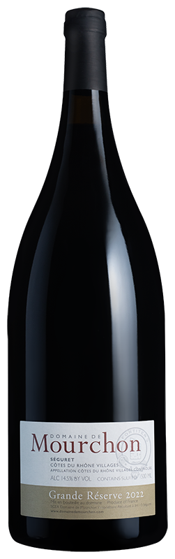 Domaine de Mourchon Séguret Grand Réserve Côtes du Rhône Villages Organic(magnum 2022