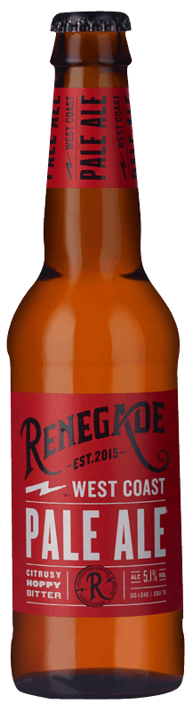 Renegade West Coast Pale Ale (33cl) NV Renegade West Coast Pale Ale (33cl) NV
