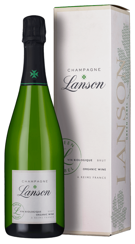 Champagne Lanson Green Label Organic Brut (in gift box) Champagne Lanson Green Label Organic Brut (in gift box)