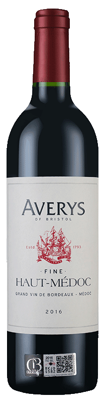 Averys Fine Haut-Médoc Cru Bourgeois 2016 Averys Fine Haut-Médoc Cru Bourgeois 2016