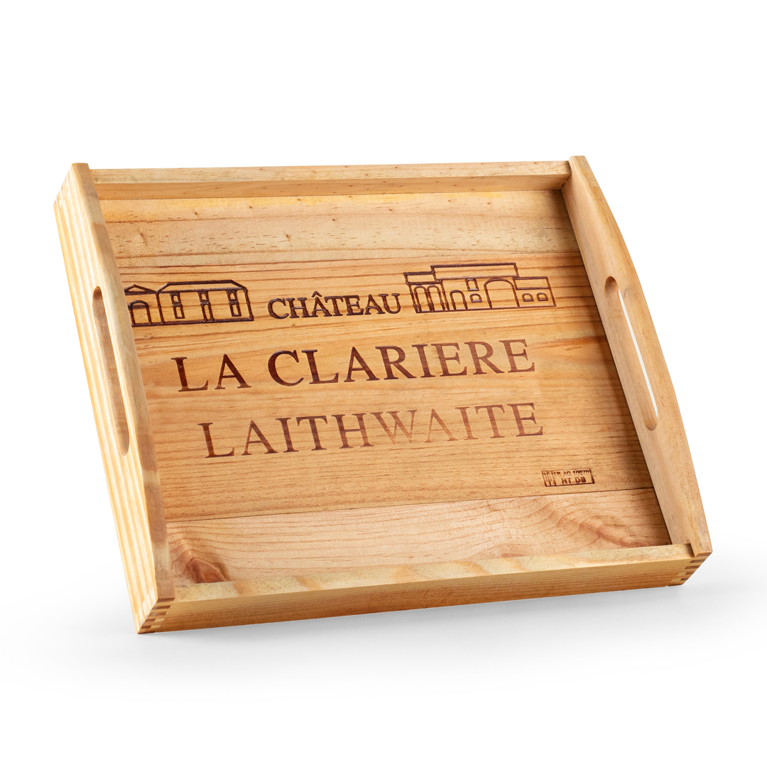 Château La Clarière Wooden Tray