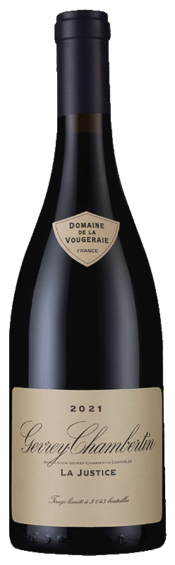 Domaine de la Vougeraie Gevrey-Chambertin La Justice Organic 2021 Domaine de la Vougeraie Gevrey-Chambertin La Justice Organic 2021