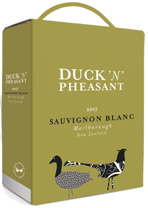 Duck 'n' Pheasant Sauvignon Blanc Wine Box 2017