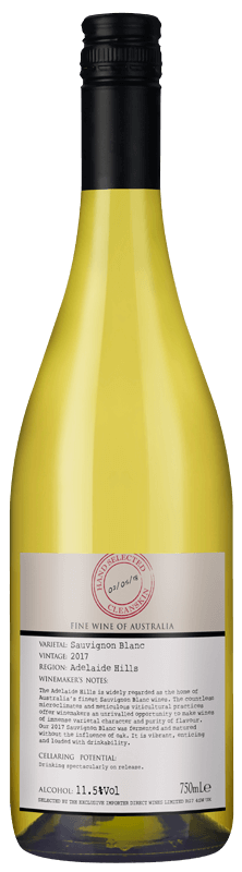 Cleanskin Sauvignon Blanc 2017