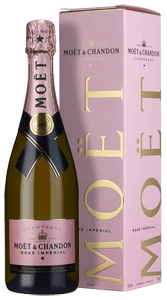 Champagne Moët & Chandon Rosé Impérial (in gift box) 
