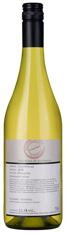 Cleanskin Fleurieu Chardonnay 2018 Cleanskin Fleurieu Chardonnay 2018