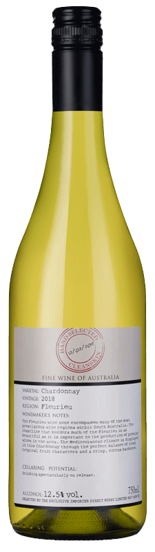 Cleanskin Fleurieu Chardonnay 2018