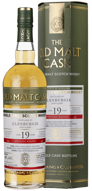 Old Malt Cask Glenburgie 19-Year-Old 1995 Whisky (70cl) Old Malt Cask Glenburgie 19-Year-Old 1995 Whisky (70cl)
