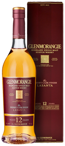 Glenmorangie Lasanta 12-year-old Whisky (70cl in gift box) NV