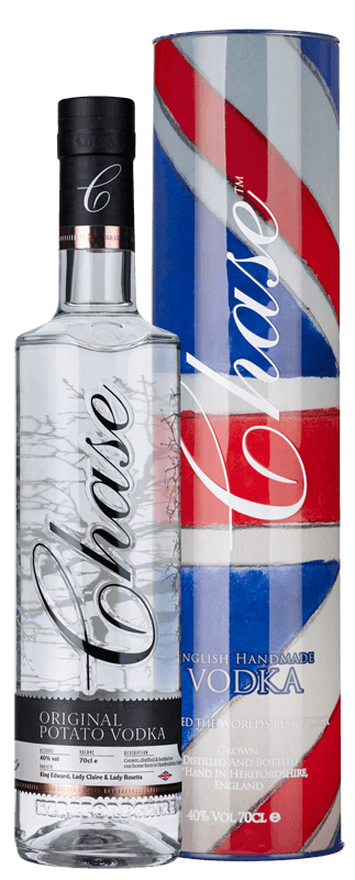 Chase English Potato Vodka (70cl) (in Union Jack tin) 2018