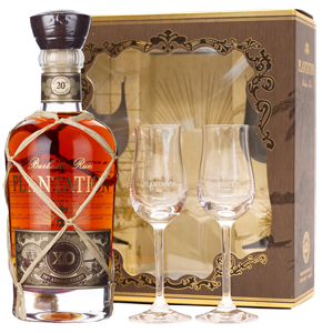 Plantation Barbados Rum XO with 2 glasses (70cl) NV