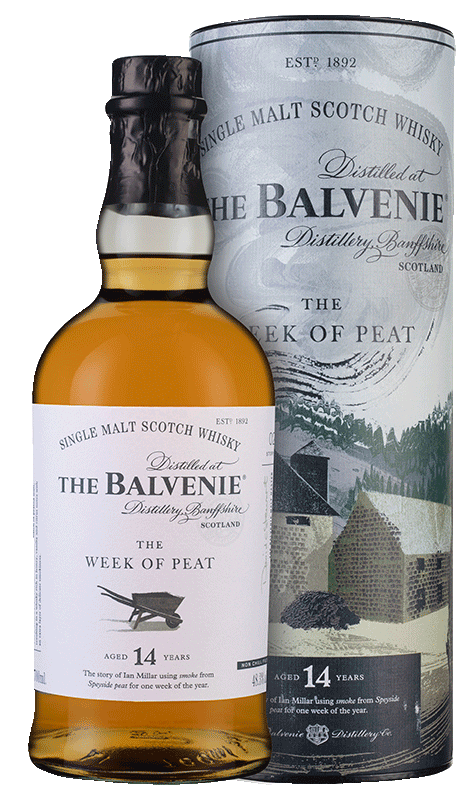 Balvenie Week of Peat 14-Year-Old Single Malt Scotch Whisky (70cl) Balvenie Week of Peat 14-Year-Old Single Malt Scotch Whisky (70cl)
