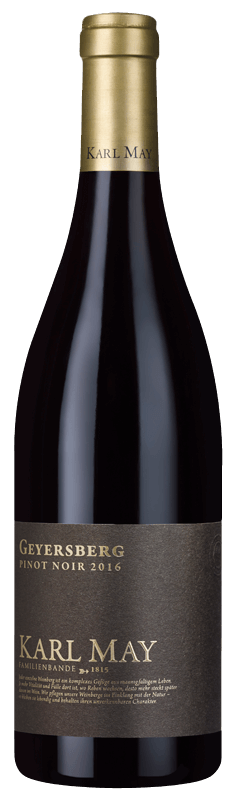 Karl May Geyersberg Pinot Noir 2016