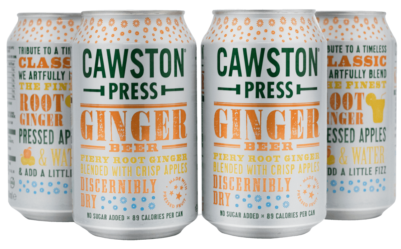 Cawston Press Ginger Beer (4x330ml) 