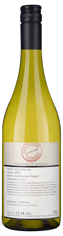 Cleanskin Limestone Coast Chardonnay 2019 Cleanskin Limestone Coast Chardonnay 2019
