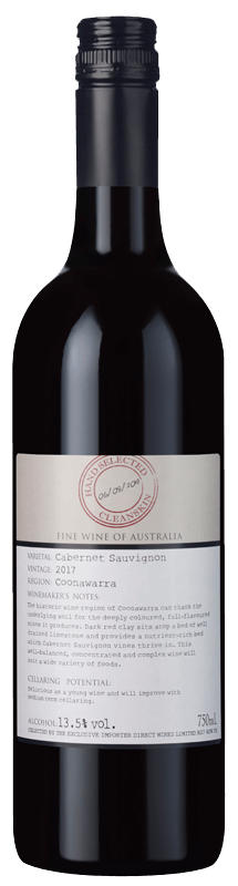 Cleanskin Coonawarra Cabernet Sauvignon 2017