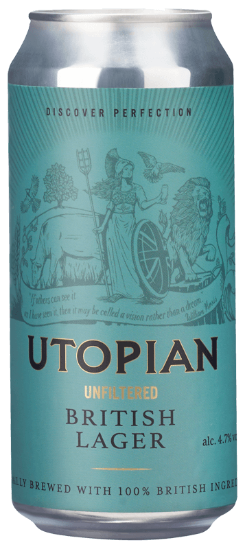 Utopian Unfiltered British Lager Utopian Unfiltered British Lager
