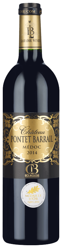 Château Pontet Barrail Cru Bourgeois 2014