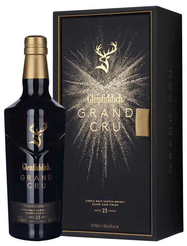 Glenfiddich 23-year-old Grand Cru Single Malt Scotch Whisky (70cl in gift box) NV Glenfiddich 23-year-old Grand Cru Single Malt Scotch Whisky (70cl in gift box) NV