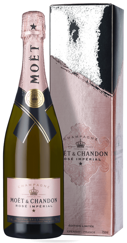 Champagne Moët & Chandon Rosé Impérial Limited Edition (in gift box) NV