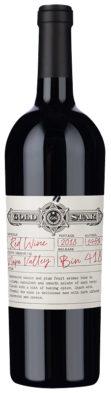 Gold Star Red Wine 2018