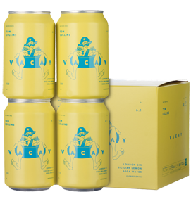 VACAY Tom Collins (4 cans x 330ml each) 