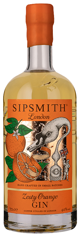 Sipsmith Zesty Orange Gin (70cl) NV